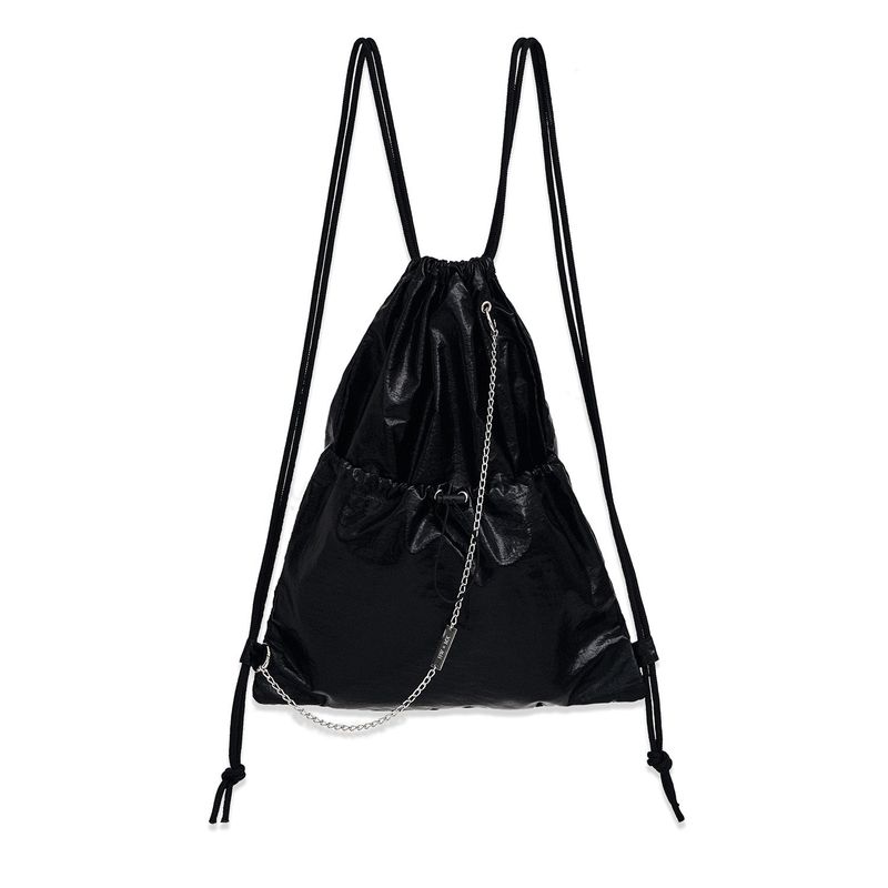 High Glossy Chain Gym Sack Bag