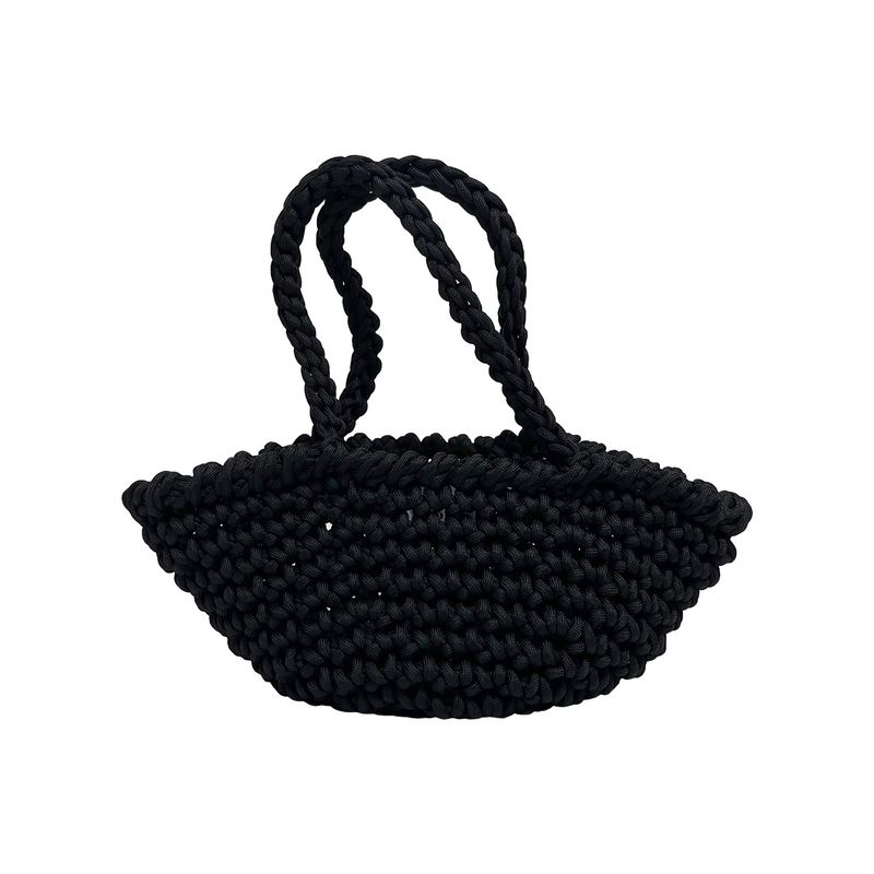 empty room(エンプティールーム)の「basket bag (black)(Bags)」