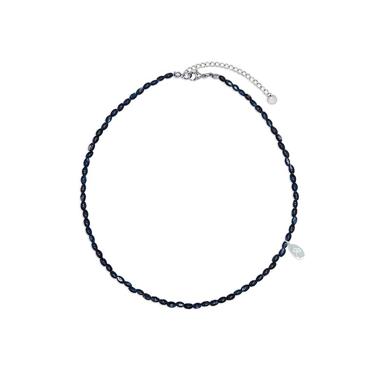 Bohemian Coco Necklace [dark navy]