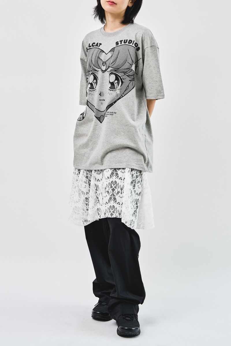 (W) Lace Layer Skirt (2color)