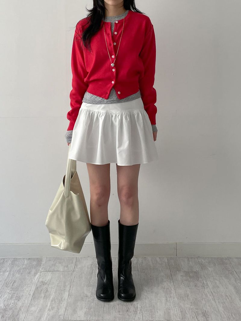 INCHANT ME（インチャントミー）の「Tiered Flare Mini Skirt（Skirts）」