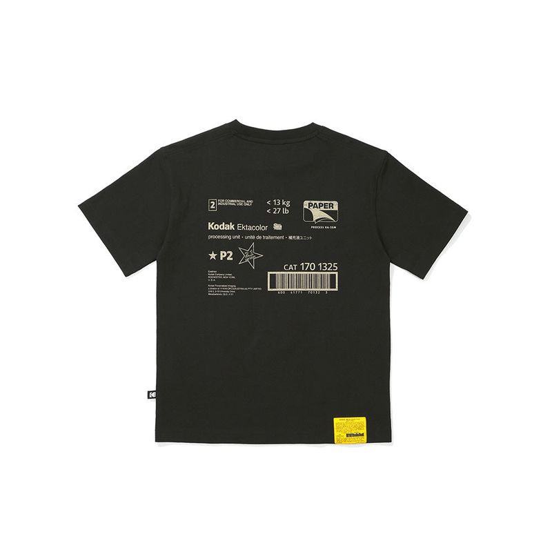 MAILER GRAPHIC T-SHIRT【BLACK】