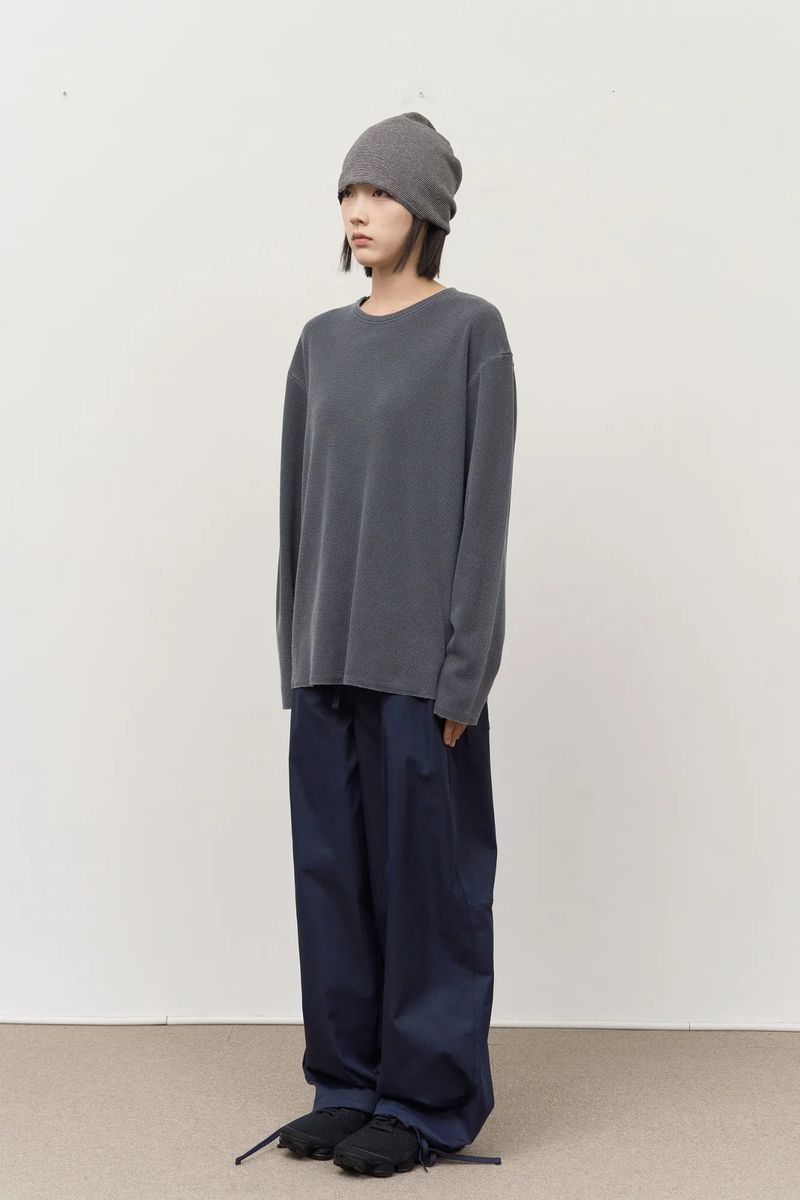 Gell Pigment Waffled Longsleeve