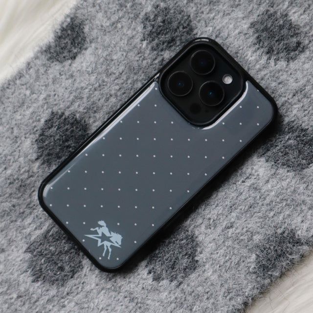 Polka dot horse gray epoxy bumper case