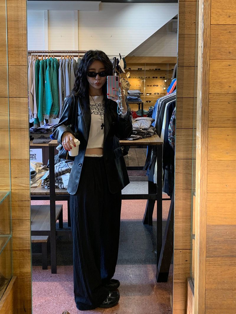 [MADE] Onz Classic Vegan Leather Jacket