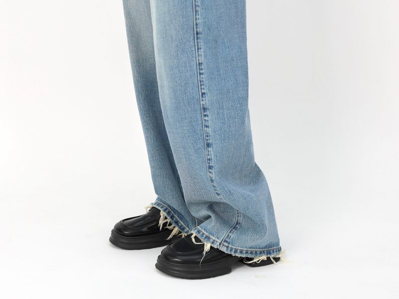 FRADE HEM SLIM WIDE DENIM code 26205