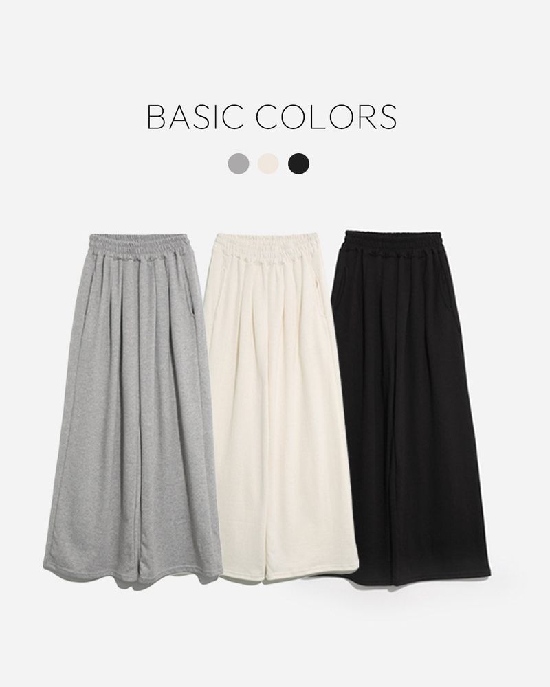 Bona banding wide pants