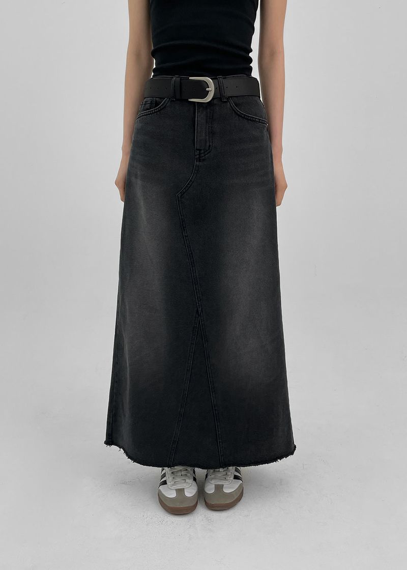 BLACKUP（ブラックアップ）の「[MADE] Sabrine Denim Long Skirt（Tops）」