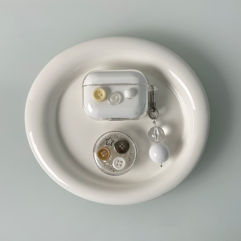 Milk Button AirPods Pro Case(3color)
