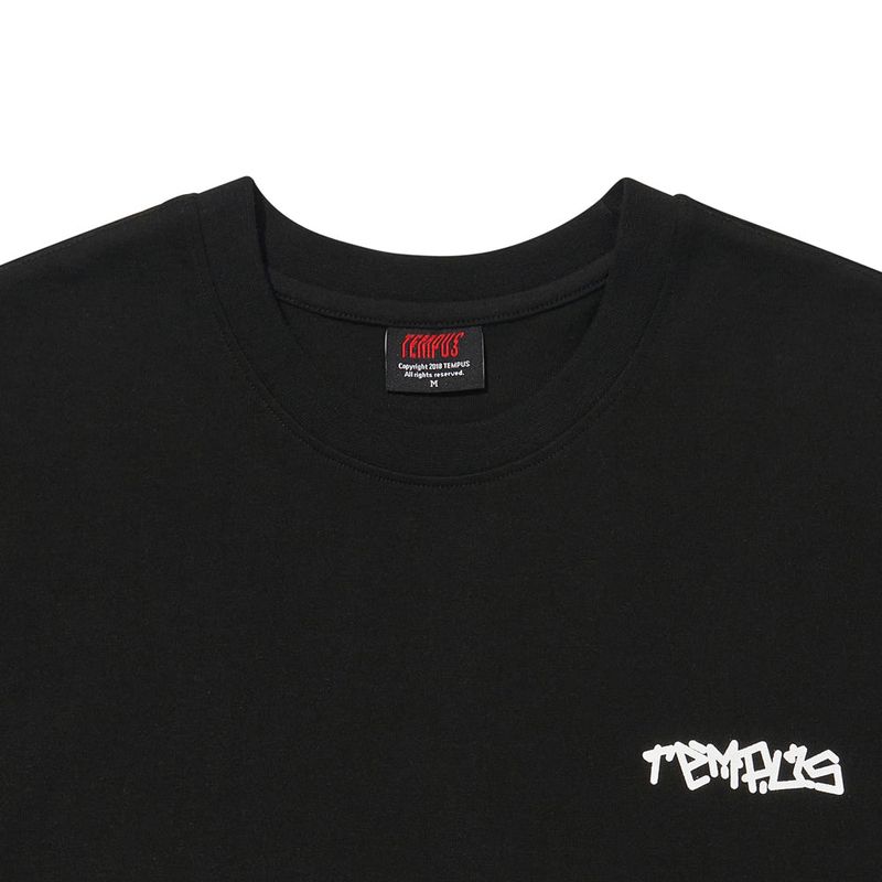 BIRD MAN GRAPHIC T-SHIRT [BLACK]