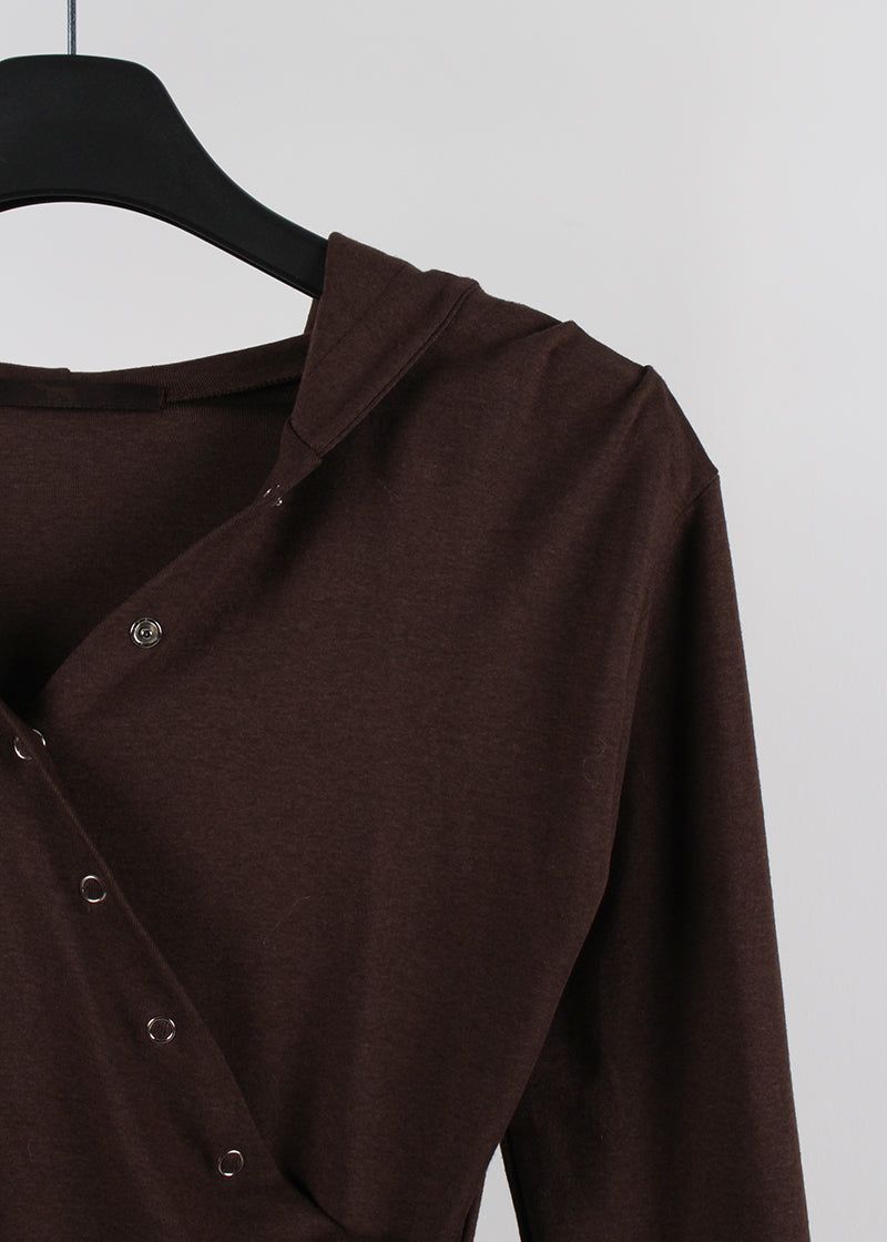 SNAP HOOD TEE