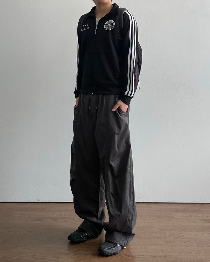 Roster Crop Track Zip-up