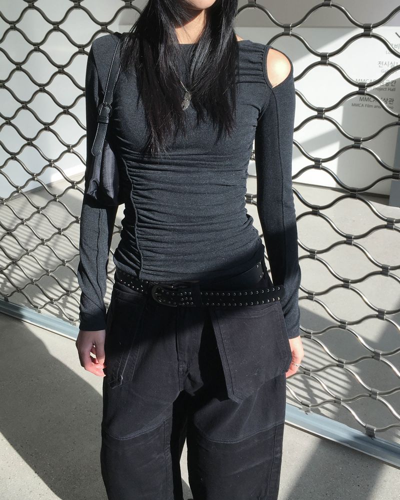 Big pocket black pants