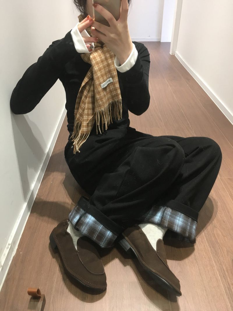 DUGGY（ダギー）の「[MD Pick] ノンフェードチェックロールアップデニム (2 Colors)（パンツ）」