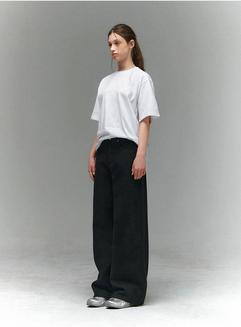 BTB : COMFY JEANS [SHADOW BLACK] [UNISEX]