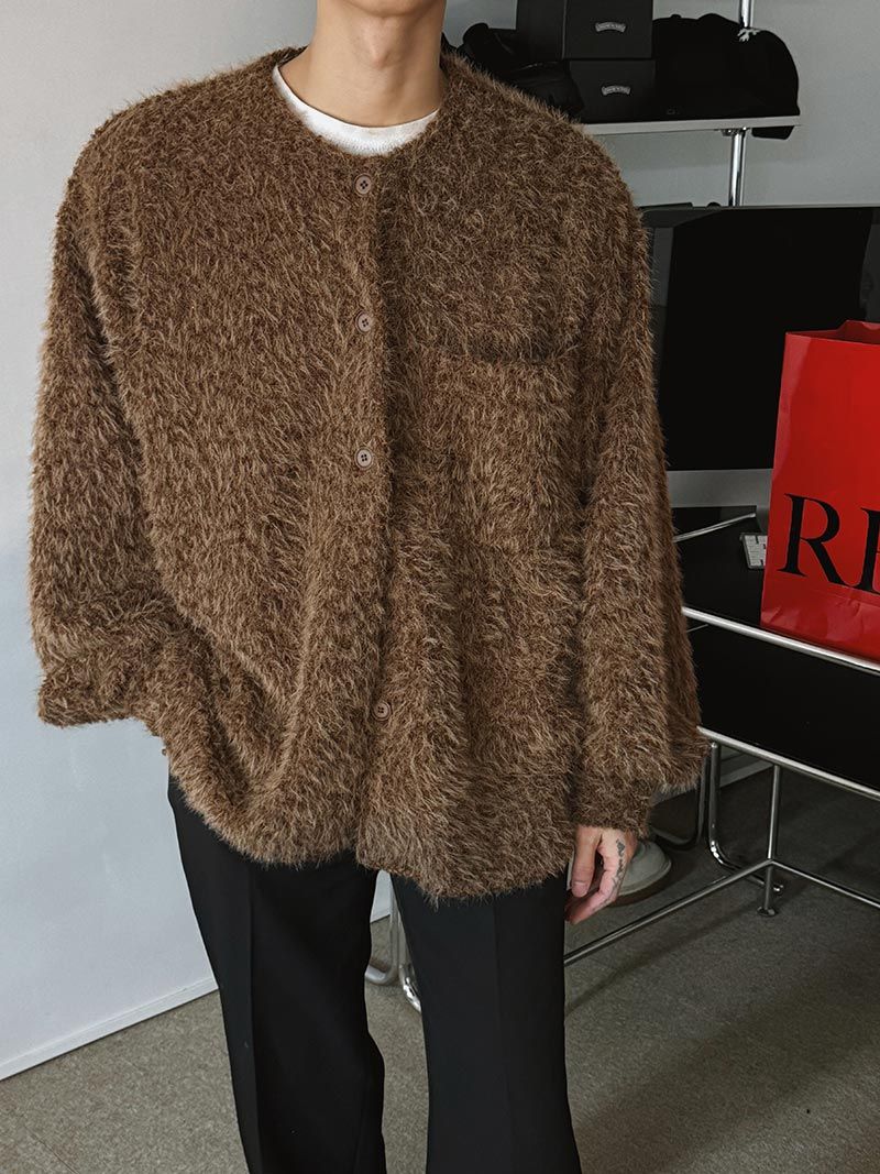 ASCLO Cloud Fur Cardigan (4color)