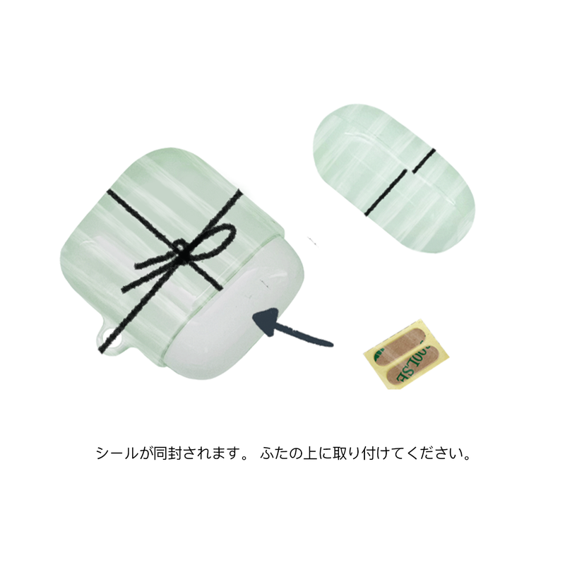 エアポッズ・バッズケース _ ソフトミントプレゼント