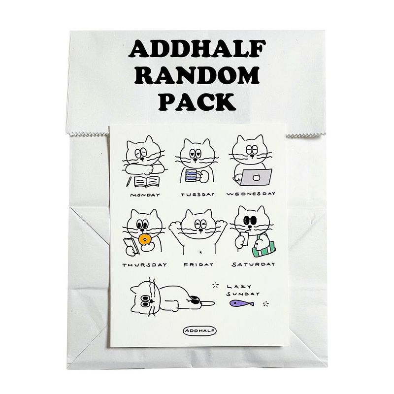 ADDHALF（アドハーフ）の「ランダムステッカーパック（スマホグッズ/小物）」