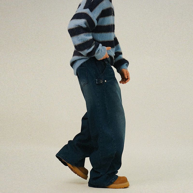 SEMIKAJI（セミカジ）の「NR Side Snap Corduroy Denim Pants（Pants）」