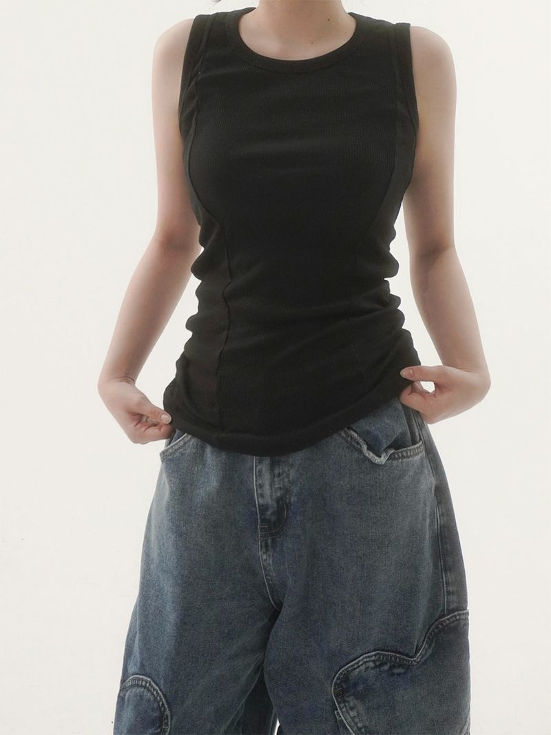 Ribble ribbed sleeveless -4C