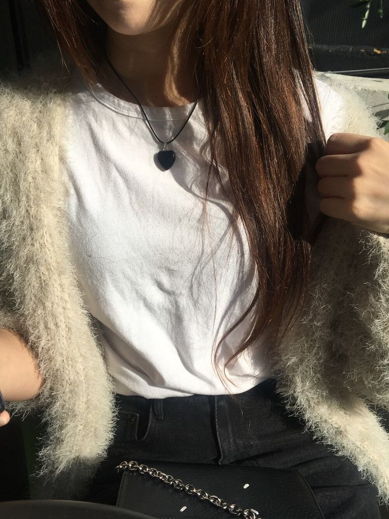 (silver925) Black necklace