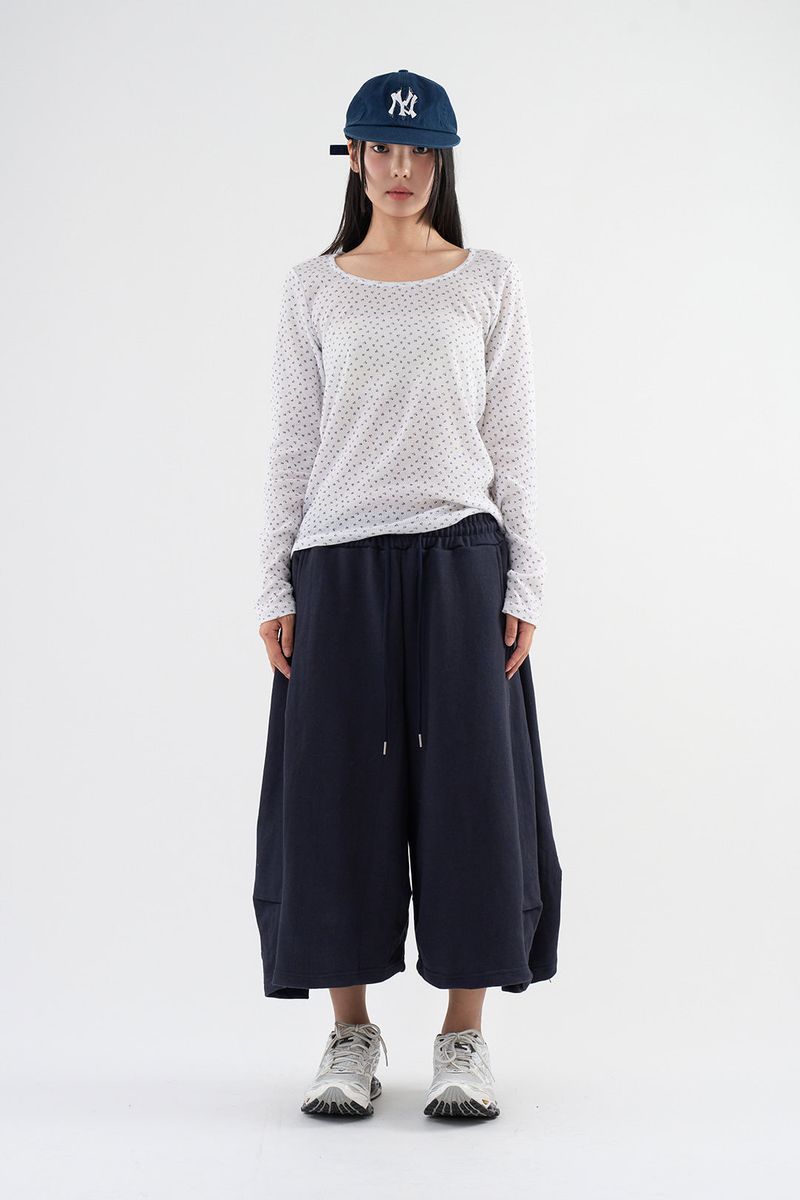 Tulip wide neck long sleeve