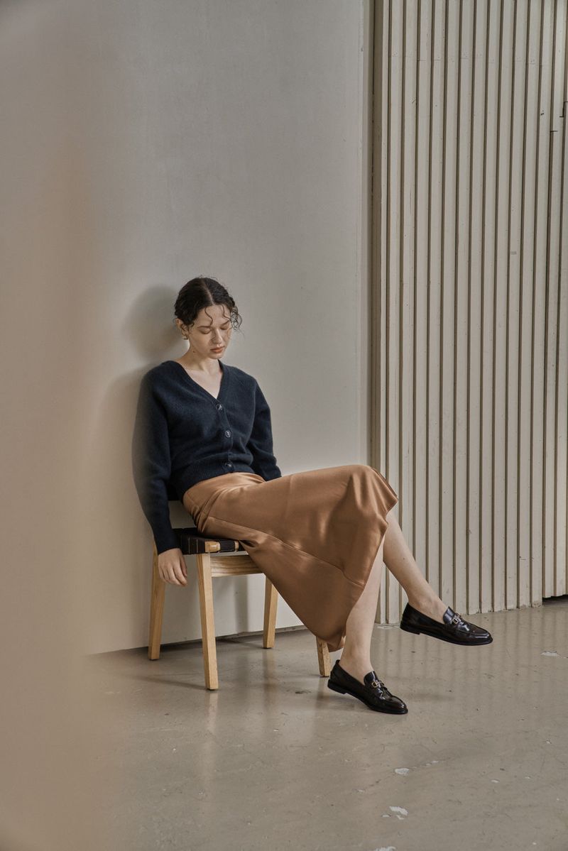 SEYMOUR SKIRT_BROWN