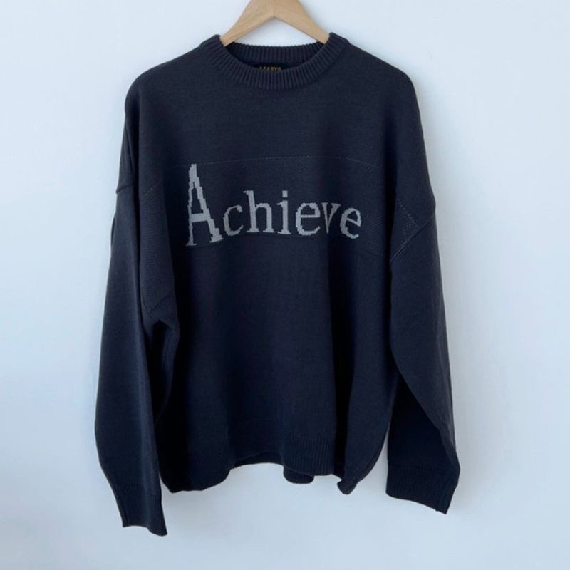 ACHI MILLY ROUND KNIT(4COLOR)