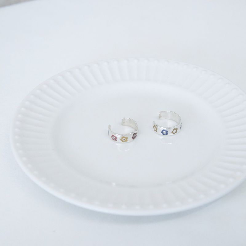 happy but unhappy flower open ring  vol.2