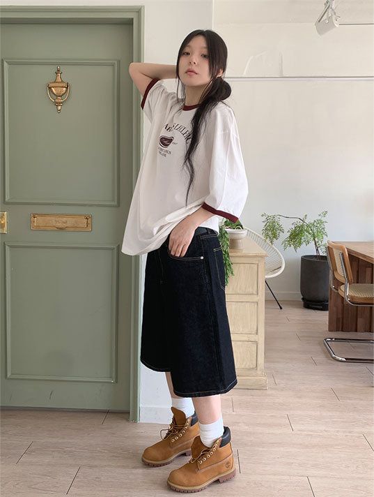 RAW BERMUDA JEANS