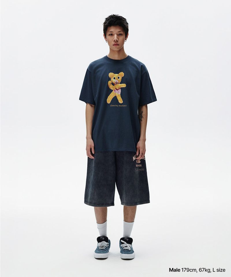 WASHED NOWHERE SWEATSHORT