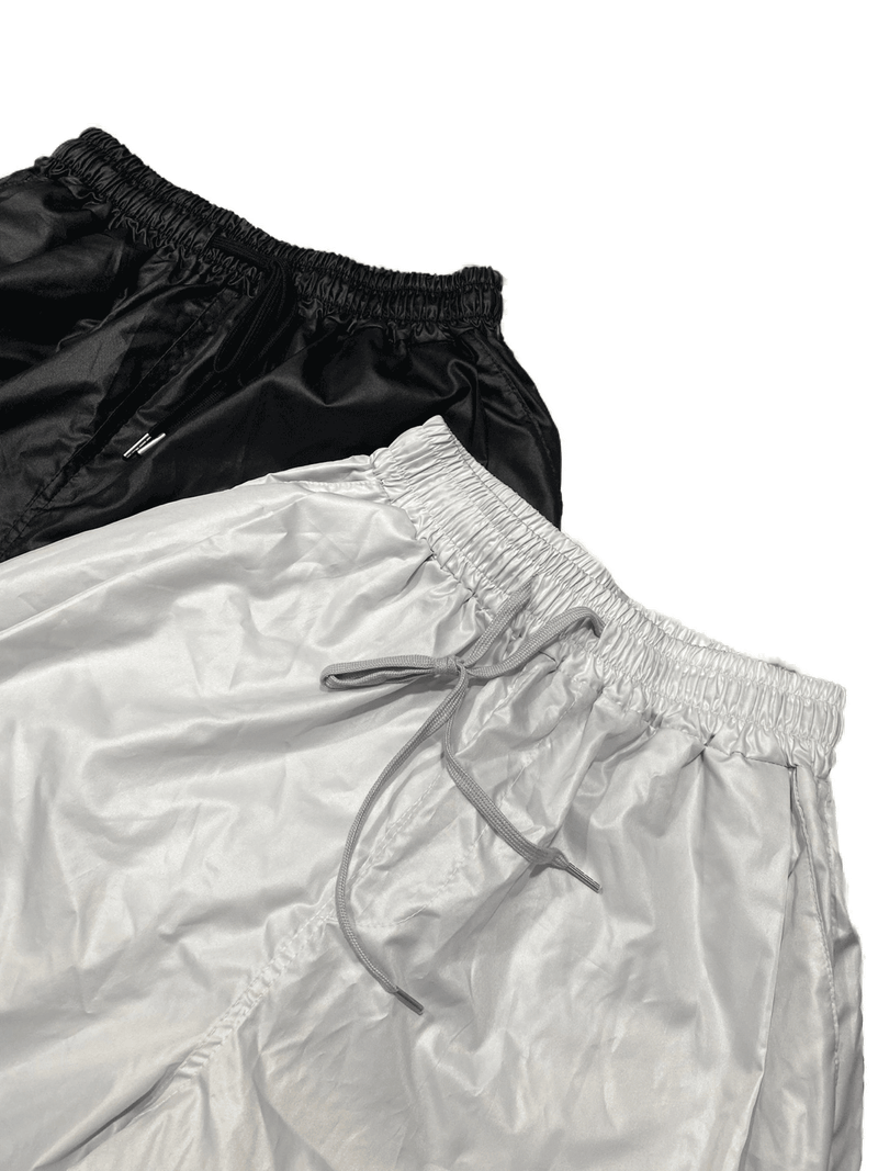 Nylon Pintuck Half Pants 2C