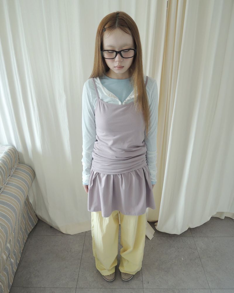 KANI SHIRRING CAMI DRESS