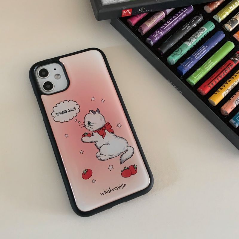 [MADE]Tomato Cat Epoxy Case