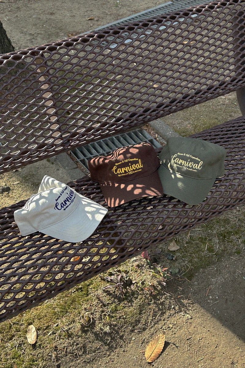 CARNIVAL WASHED BALL CAP / BEIGE