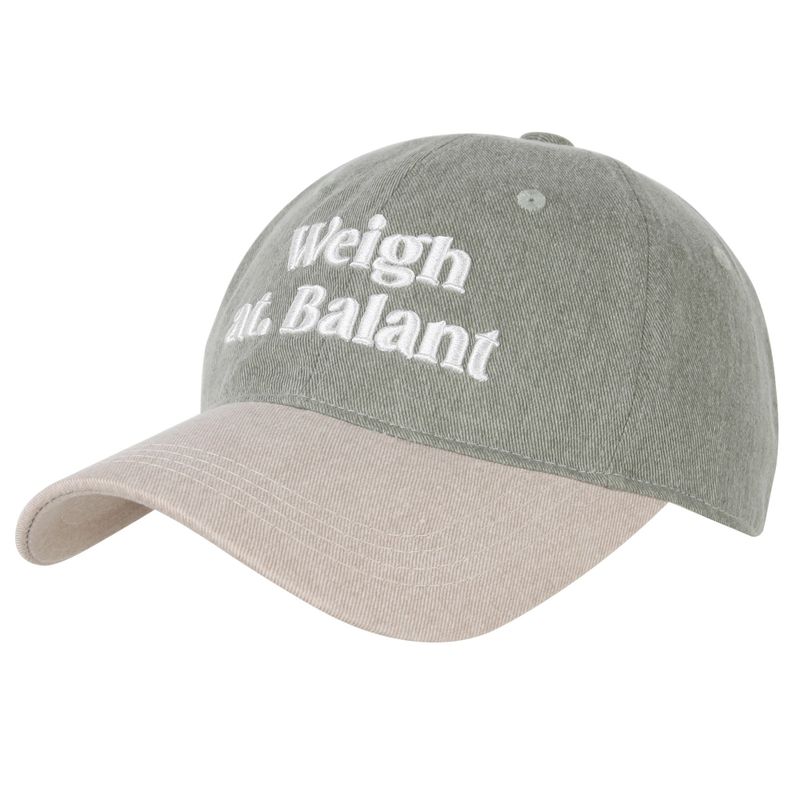 2-Tone Washed Ball Cap - Khaki