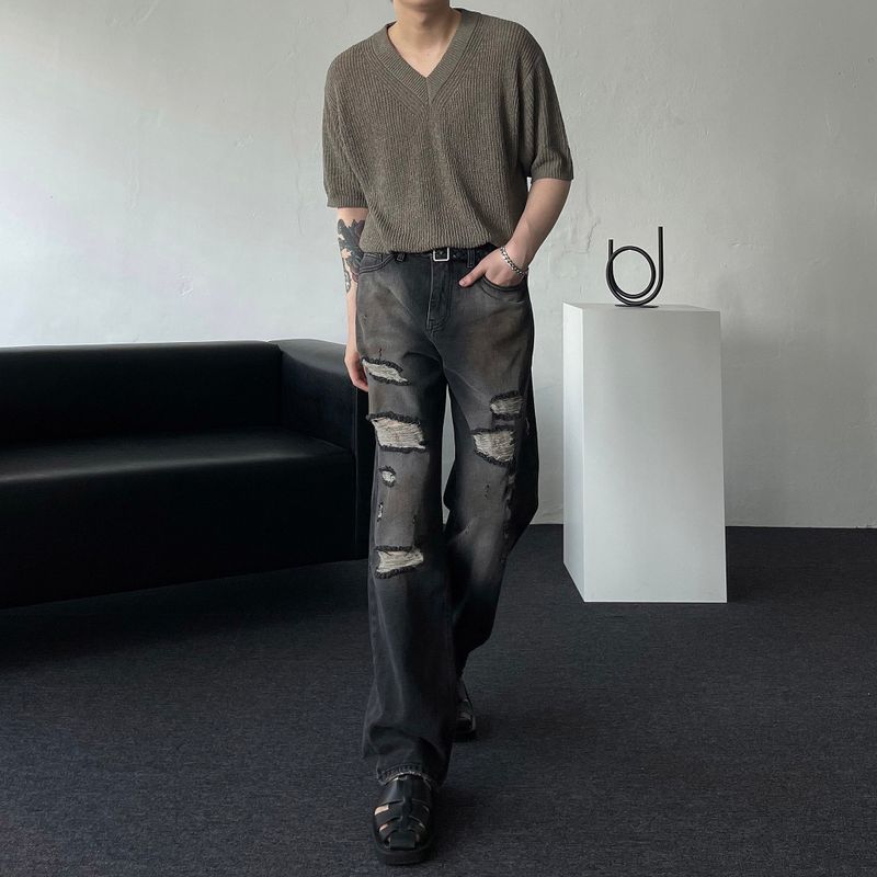 YM Rita V-neck Knitwear (3 colors)