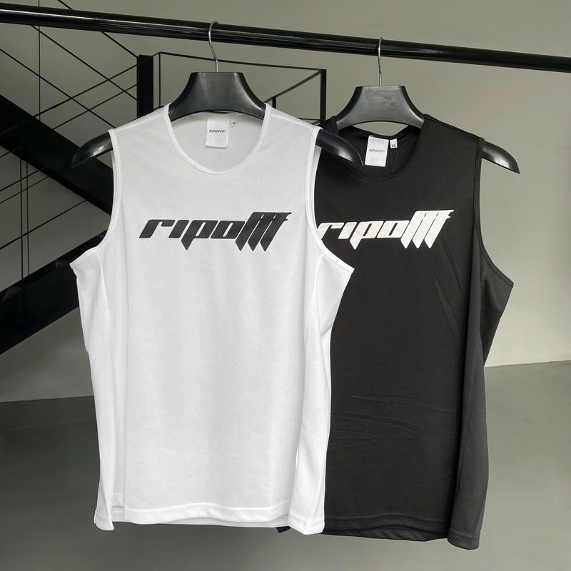 RIPOFFF（リップオフ）の「RIPOFFFロゴ メッシュ タンクトップ（トップス）」
