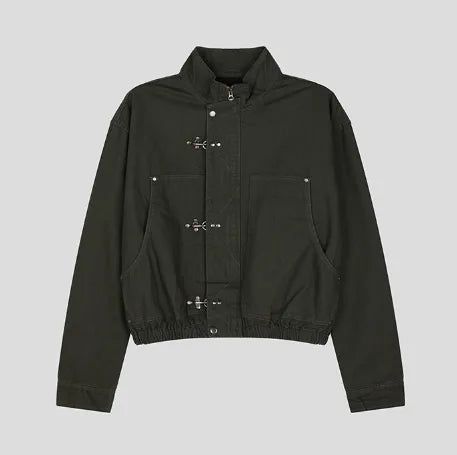 Garron Stand Collar Cotton Field Jacket