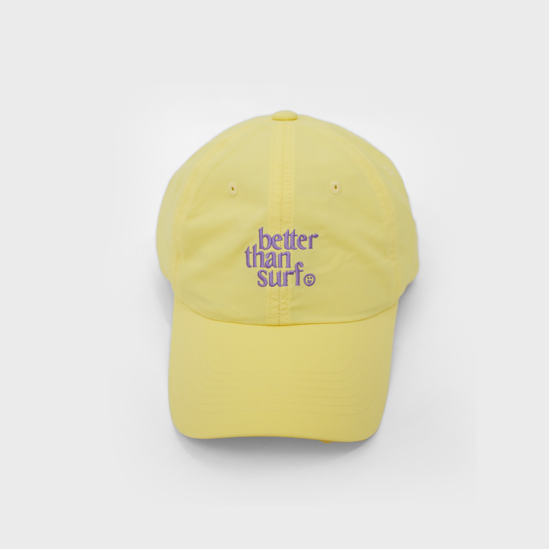 LOGO BEACH BALL CAP - LEMON