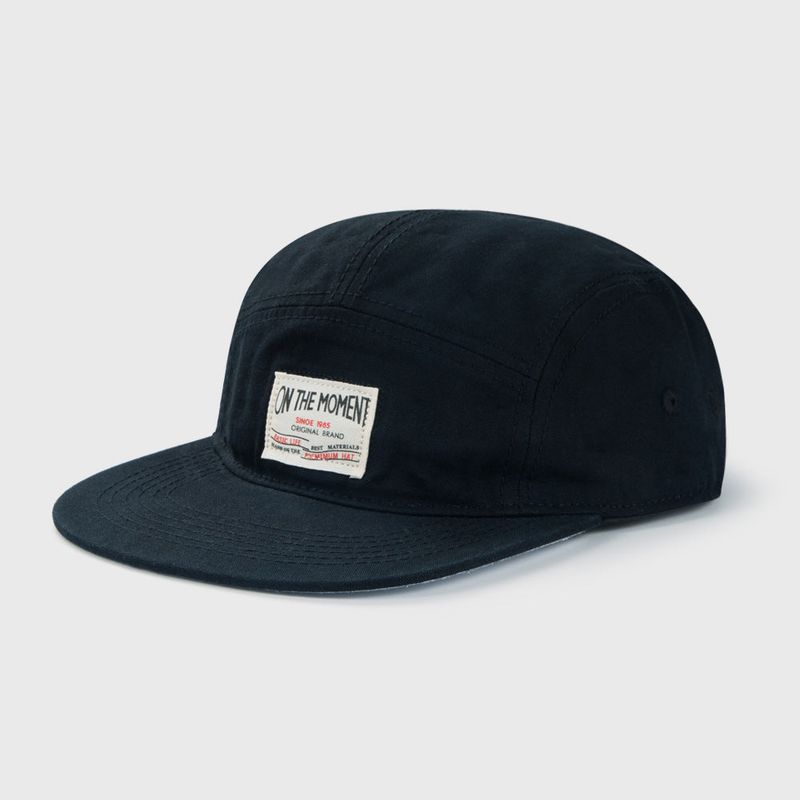 LOOKING4U(ルッキングフォーユー)の「On the Moment Original Camp Cap C1 BLACK(帽子)」