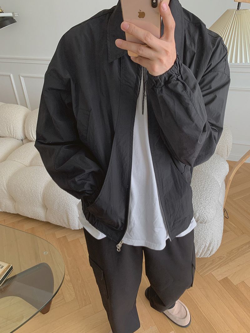 ASCLO Wavy Nylon Jacket (3color)