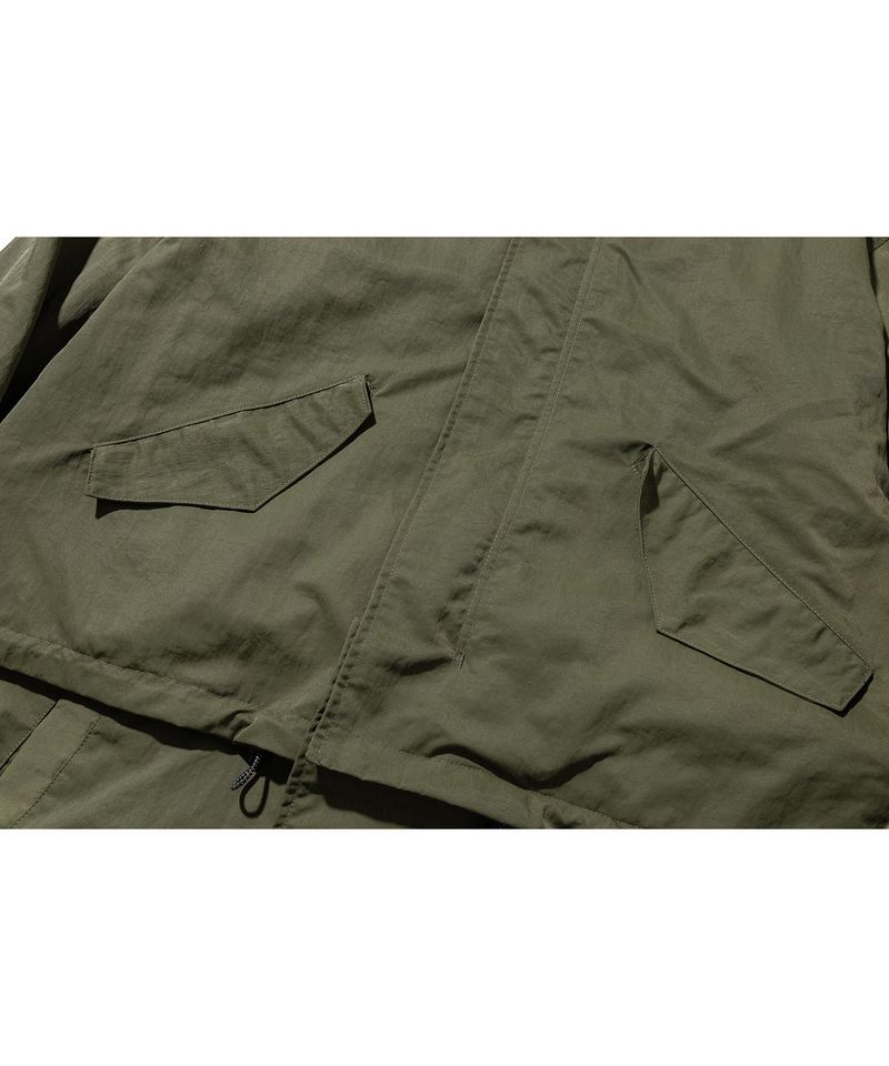 DETACHABLE NYLON COAT
