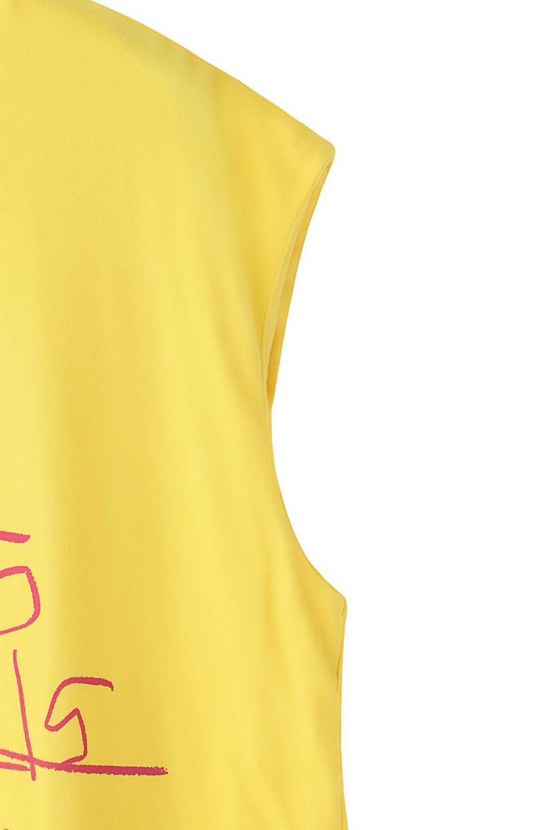 NO SLEEVE PRINT TEE