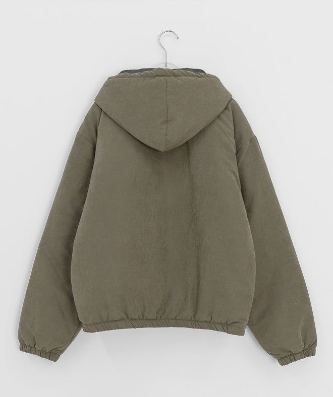 [unisex] Thatdi Two-Way Hood Padding Jumper