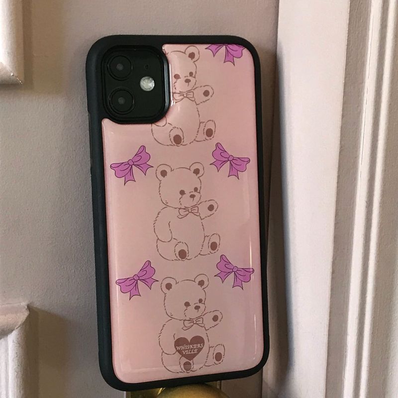 [MADE]Ribbon Bear Epoxy Case