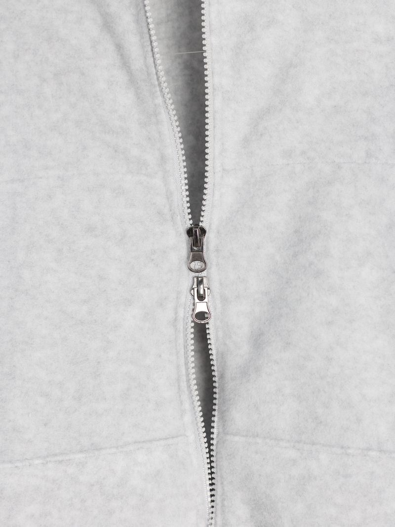 Soft hood zip-up