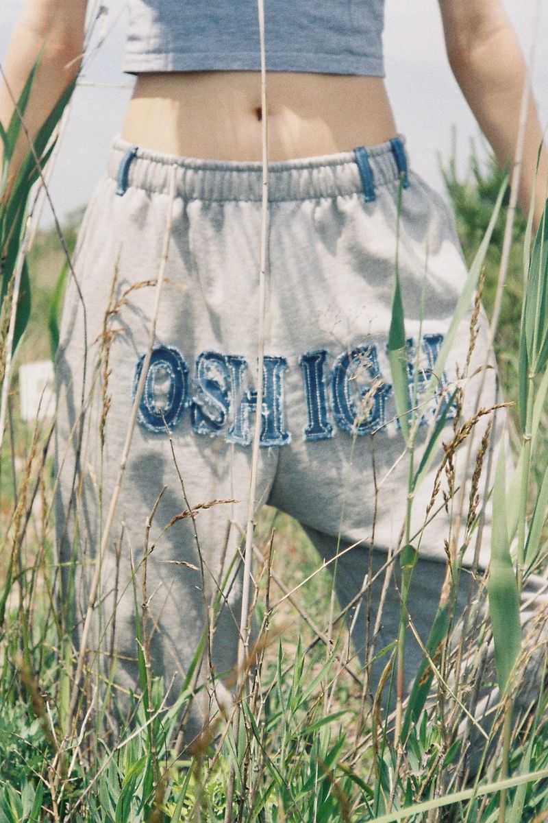 OSHIGH（オスハイ）の「Denim Mix Jogger (Gray)（Pants）」