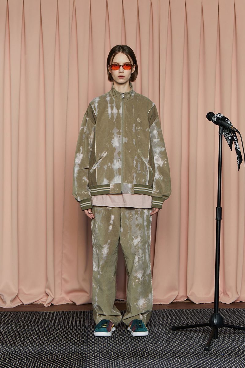 VELOUR CORDUROY BLOUSON / KHAKI