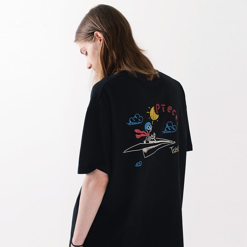 PIECEMAKER(ピースメーカー)の「FLYINGMAN TSHIRTS (3COLORS)(Tops)」